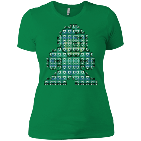 T-Shirts Kelly Green / X-Small Mega Pixel Women's Premium T-Shirt