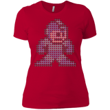 T-Shirts Red / X-Small Mega Pixel Women's Premium T-Shirt