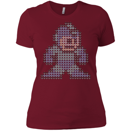 T-Shirts Scarlet / X-Small Mega Pixel Women's Premium T-Shirt