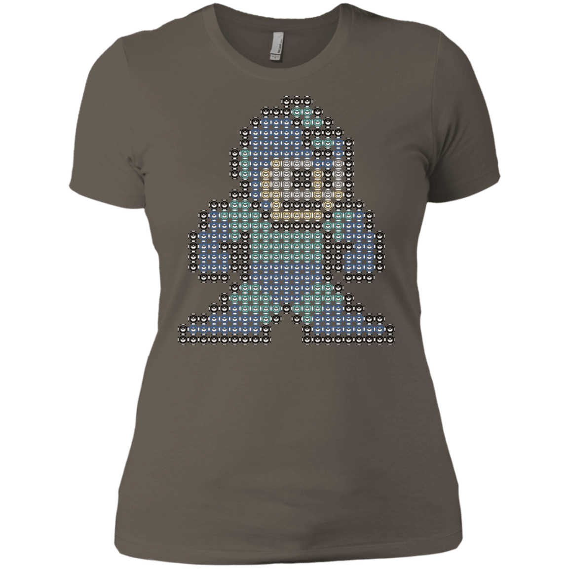 T-Shirts Warm Grey / X-Small Mega Pixel Women's Premium T-Shirt