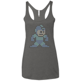 T-Shirts Premium Heather / X-Small Mega Pixel Women's Triblend Racerback Tank