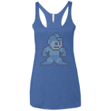 Mega Pixel Women's Triblend Racerback Tank