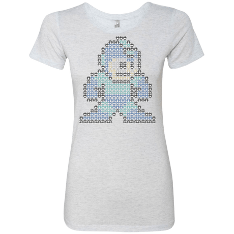 T-Shirts Heather White / S Mega Pixel Women's Triblend T-Shirt