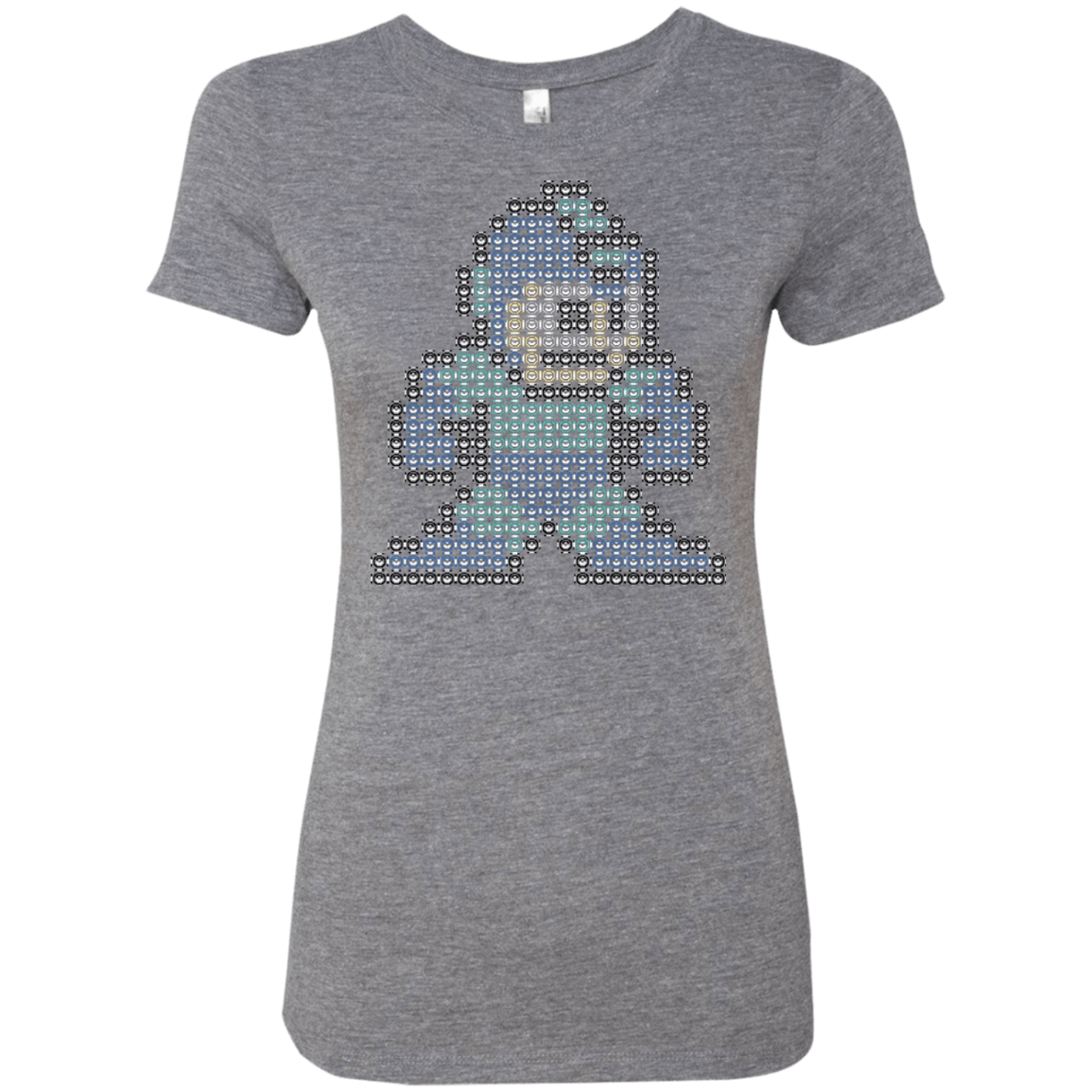 T-Shirts Premium Heather / S Mega Pixel Women's Triblend T-Shirt