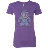 T-Shirts Purple Rush / S Mega Pixel Women's Triblend T-Shirt