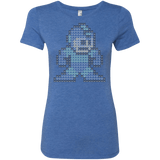 T-Shirts Vintage Royal / S Mega Pixel Women's Triblend T-Shirt