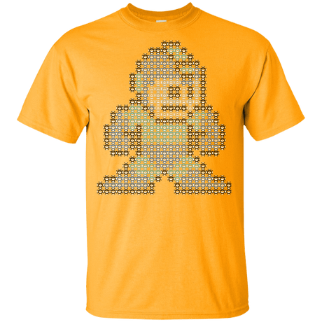 T-Shirts Gold / YXS Mega Pixel Youth T-Shirt