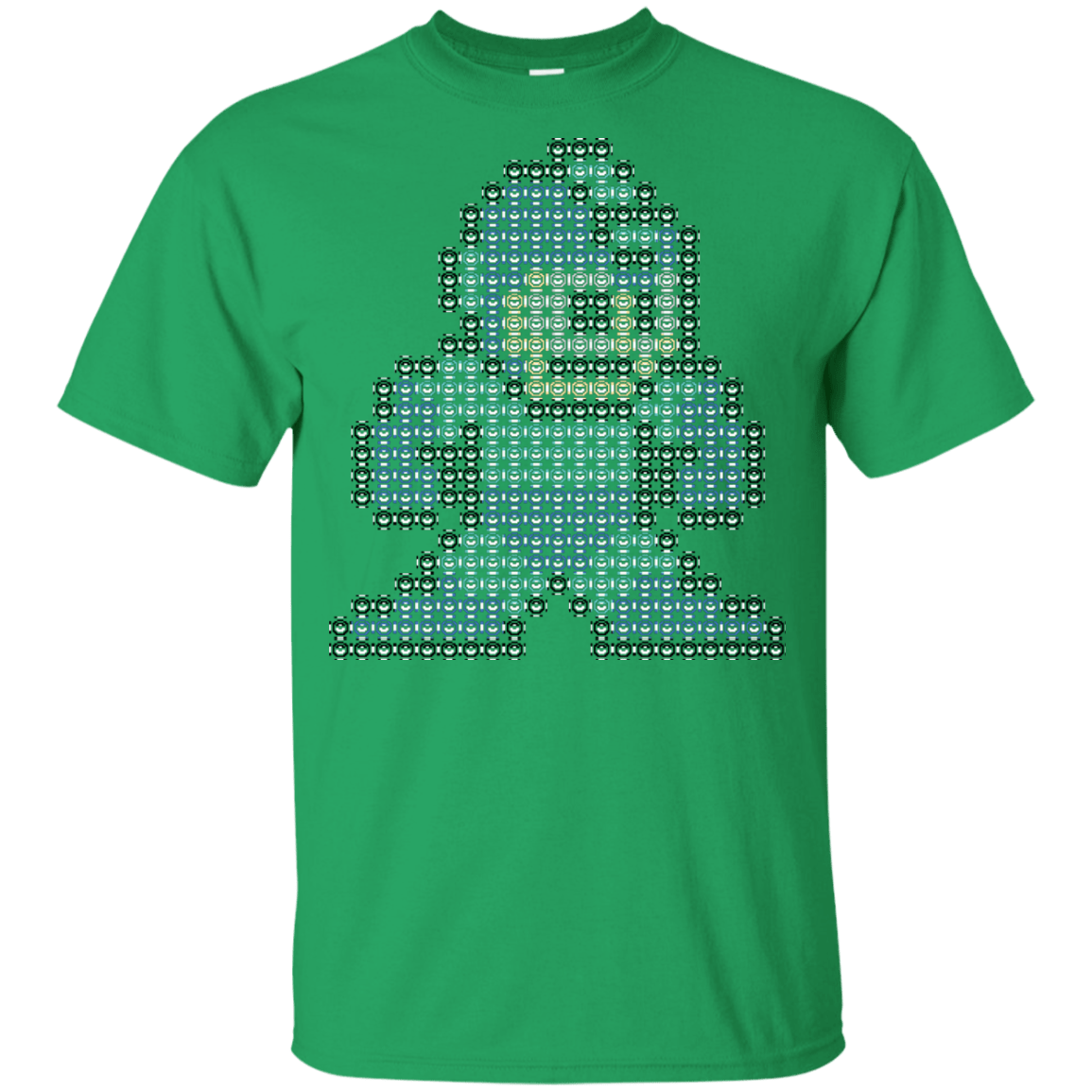 T-Shirts Irish Green / YXS Mega Pixel Youth T-Shirt