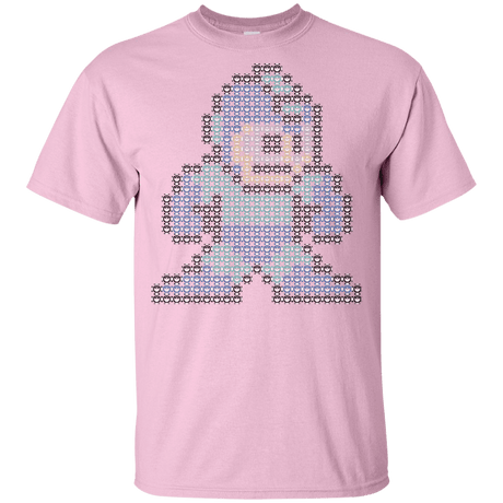 T-Shirts Light Pink / YXS Mega Pixel Youth T-Shirt