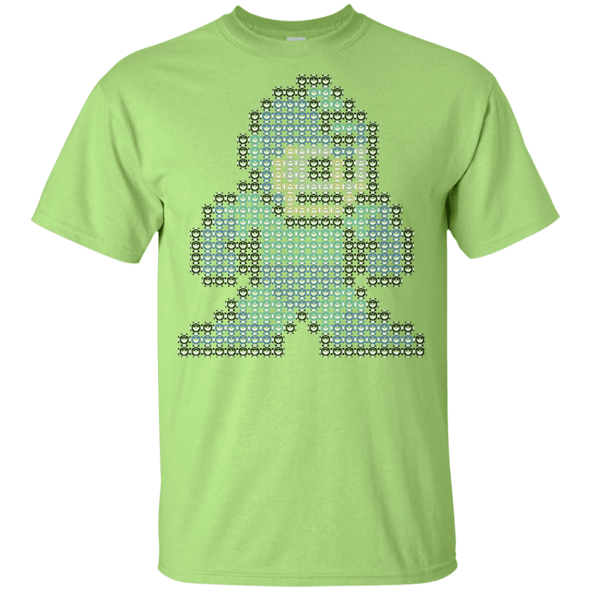 T-Shirts Mint Green / YXS Mega Pixel Youth T-Shirt
