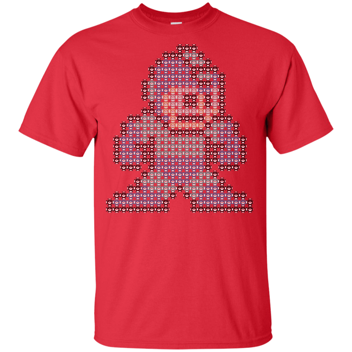 T-Shirts Red / YXS Mega Pixel Youth T-Shirt