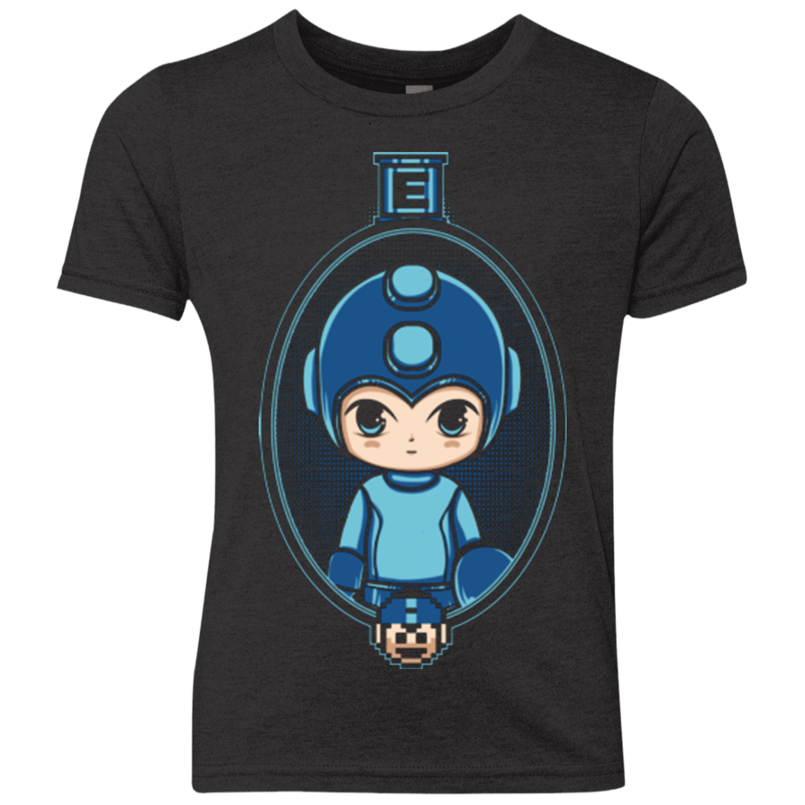 T-Shirts Vintage Black / YXS Mega Portrait Youth Triblend T-Shirt