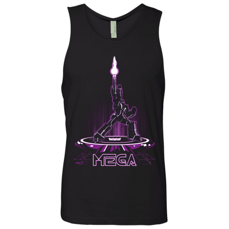 T-Shirts Black / Small MEGA (Tron) Men's Premium Tank Top