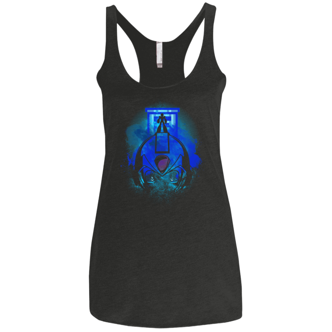 T-Shirts Vintage Black / X-Small Mega Women's Triblend Racerback Tank