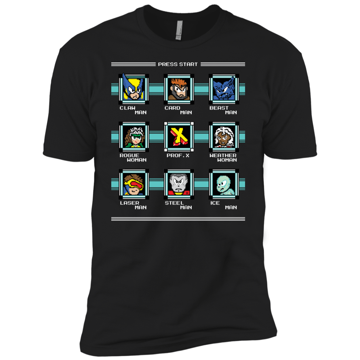 T-Shirts Black / YXS Mega X-Man Boys Premium T-Shirt