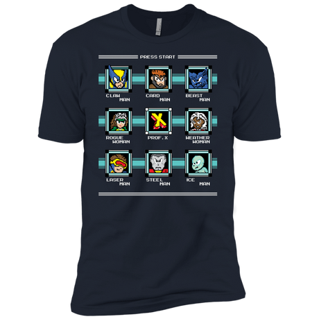 T-Shirts Midnight Navy / YXS Mega X-Man Boys Premium T-Shirt