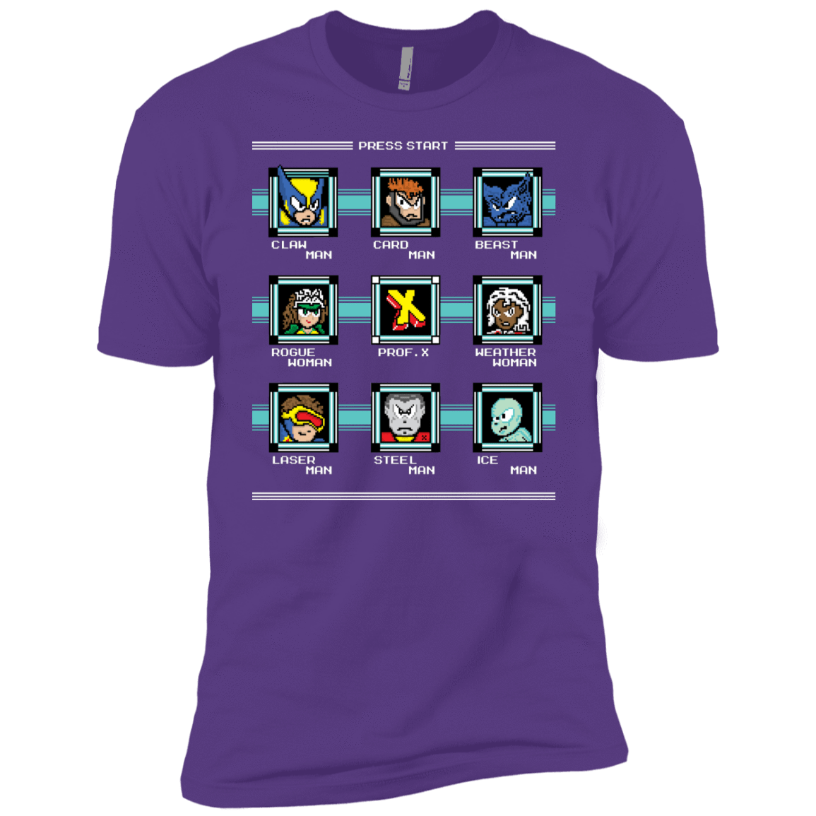 T-Shirts Purple Rush / YXS Mega X-Man Boys Premium T-Shirt