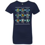 T-Shirts Midnight Navy / YXS Mega X-Man Girls Premium T-Shirt