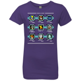 T-Shirts Purple Rush / YXS Mega X-Man Girls Premium T-Shirt