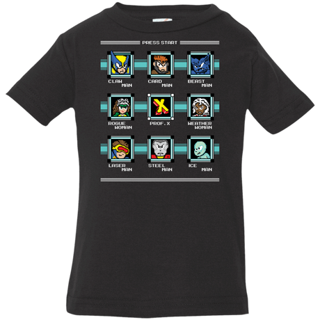 T-Shirts Black / 6 Months Mega X-Man Infant Premium T-Shirt