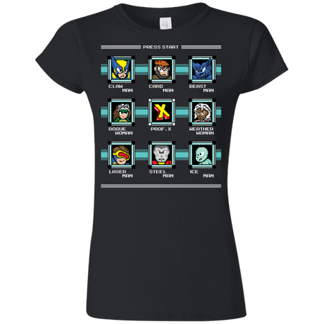 T-Shirts Black / S Mega X-Man Junior Slimmer-Fit T-Shirt