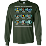 T-Shirts Forest Green / S Mega X-Man Men's Long Sleeve T-Shirt