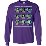 T-Shirts Purple / S Mega X-Man Men's Long Sleeve T-Shirt