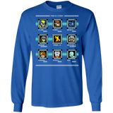 T-Shirts Royal / S Mega X-Man Men's Long Sleeve T-Shirt
