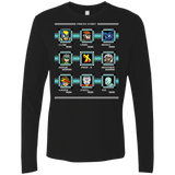 T-Shirts Black / S Mega X-Man Men's Premium Long Sleeve