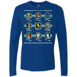 T-Shirts Royal / S Mega X-Man Men's Premium Long Sleeve