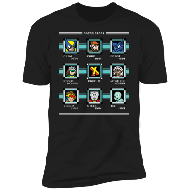 T-Shirts Black / X-Small Mega X-Man Men's Premium T-Shirt