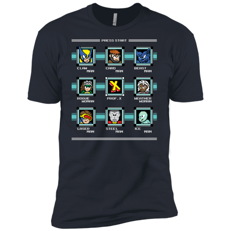 T-Shirts Indigo / X-Small Mega X-Man Men's Premium T-Shirt