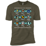 T-Shirts Military Green / X-Small Mega X-Man Men's Premium T-Shirt