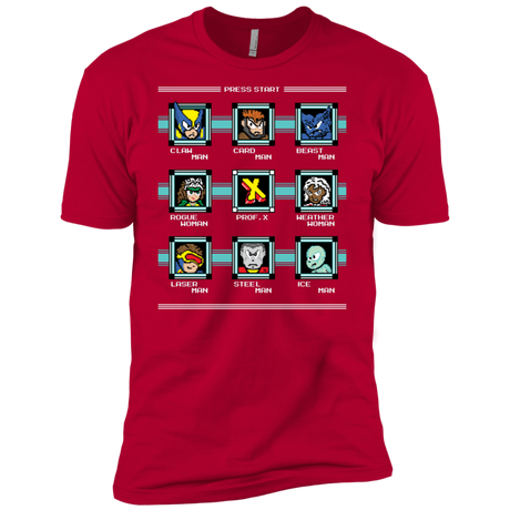 T-Shirts Red / X-Small Mega X-Man Men's Premium T-Shirt