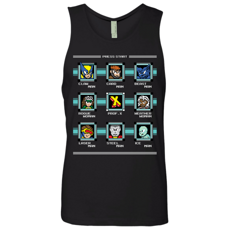 T-Shirts Black / S Mega X-Man Men's Premium Tank Top