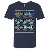 T-Shirts Midnight Navy / X-Small Mega X-Man Men's Premium V-Neck