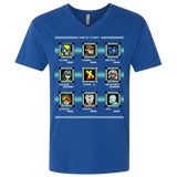 T-Shirts Royal / X-Small Mega X-Man Men's Premium V-Neck