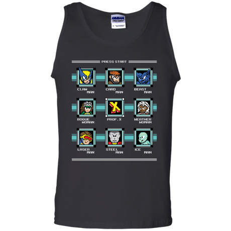 T-Shirts Black / S Mega X-Man Men's Tank Top