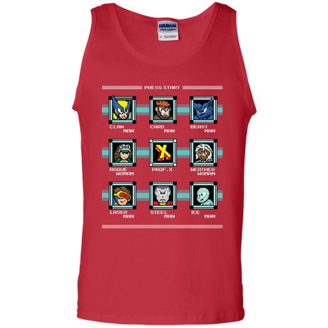 T-Shirts Red / S Mega X-Man Men's Tank Top