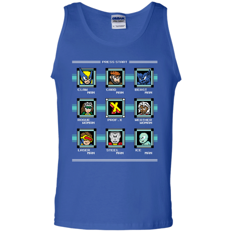 T-Shirts Royal / S Mega X-Man Men's Tank Top