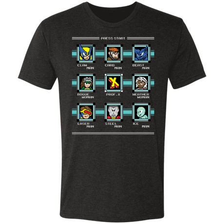 T-Shirts Vintage Black / S Mega X-Man Men's Triblend T-Shirt