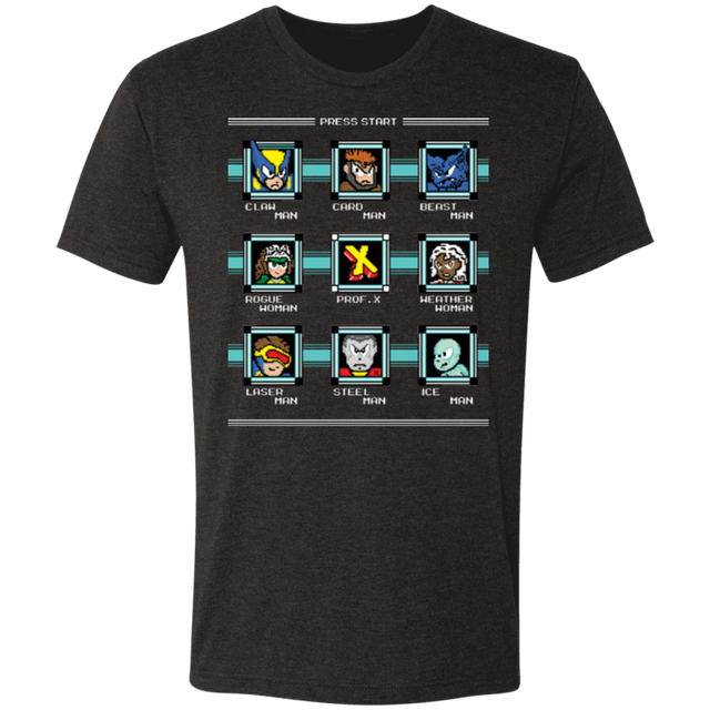 T-Shirts Vintage Black / S Mega X-Man Men's Triblend T-Shirt