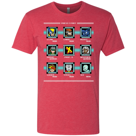 T-Shirts Vintage Red / S Mega X-Man Men's Triblend T-Shirt