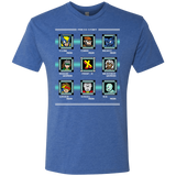 T-Shirts Vintage Royal / S Mega X-Man Men's Triblend T-Shirt