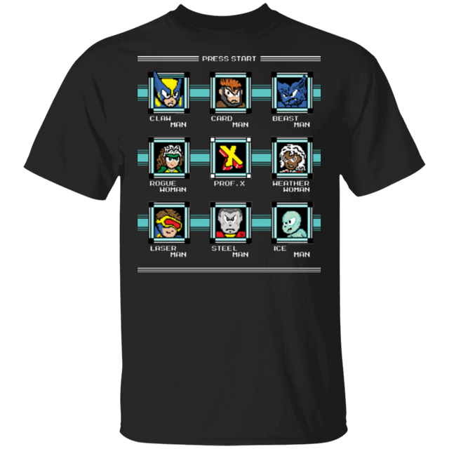 T-Shirts Black / S Mega X-Man T-Shirt