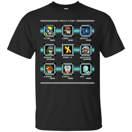 T-Shirts Black / S Mega X-Man T-Shirt