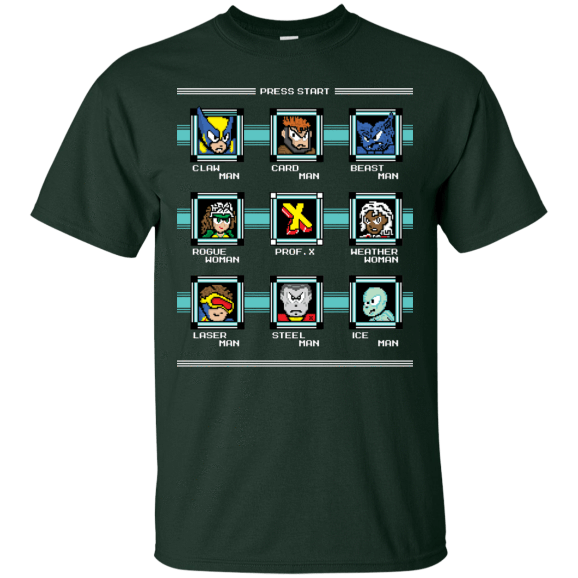 T-Shirts Forest / S Mega X-Man T-Shirt
