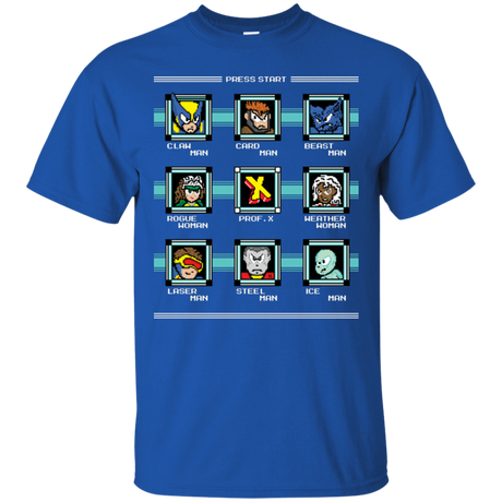 T-Shirts Royal / S Mega X-Man T-Shirt