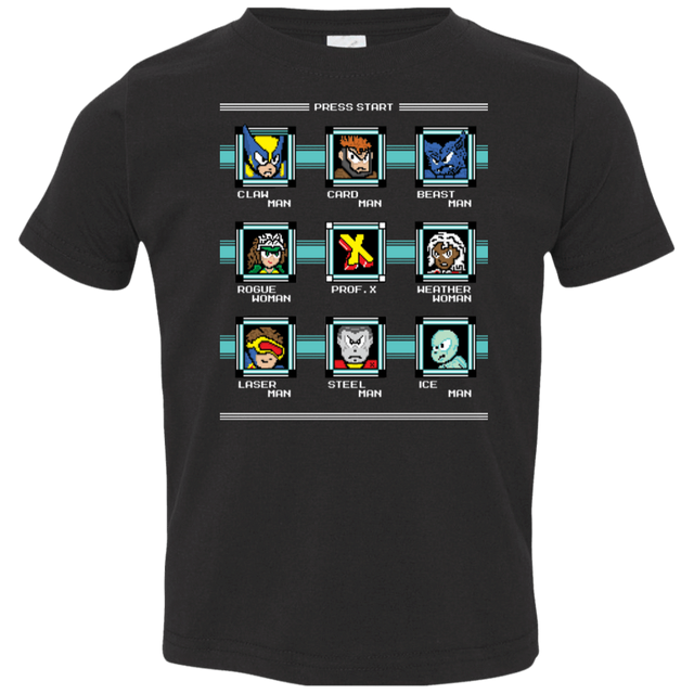T-Shirts Black / 2T Mega X-Man Toddler Premium T-Shirt