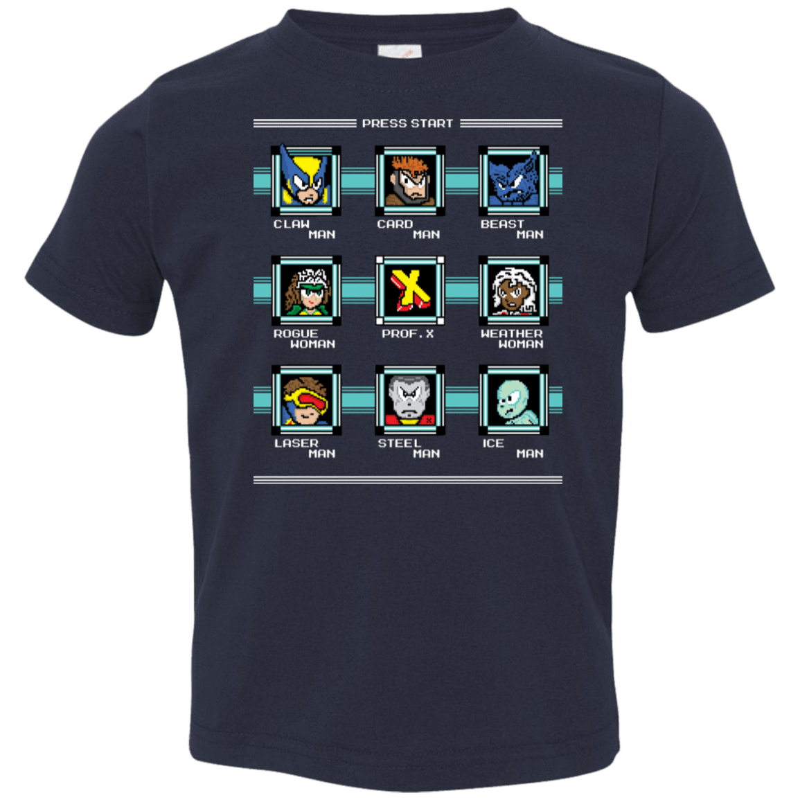 T-Shirts Navy / 2T Mega X-Man Toddler Premium T-Shirt